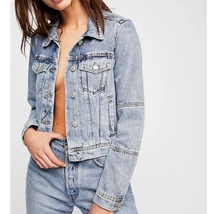 Free People Rumors Denim Jacket
